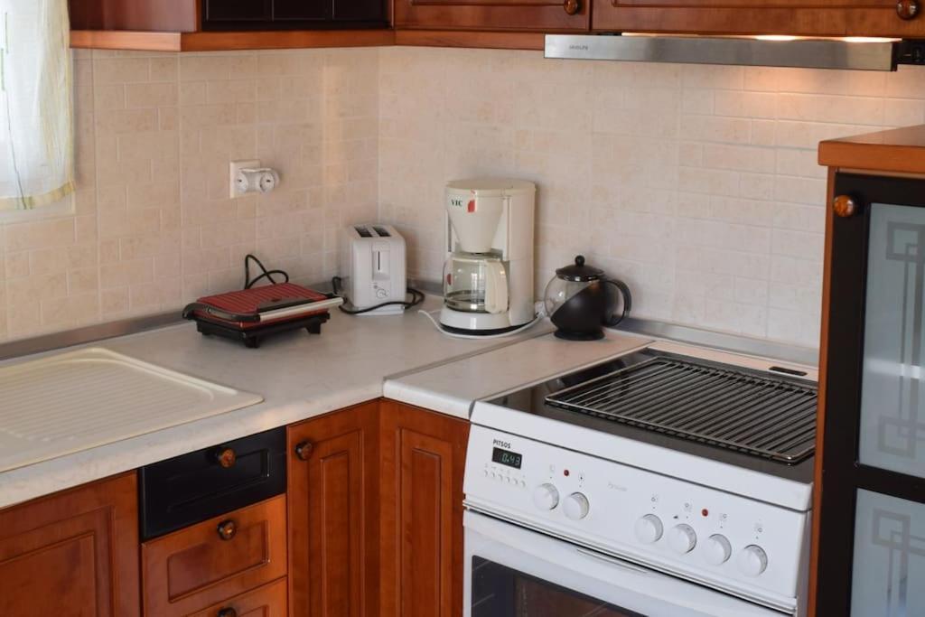 Deppy'S House Κοντά Στα Λουτρά Πόζαρ Apartment Chrysi Luaran gambar